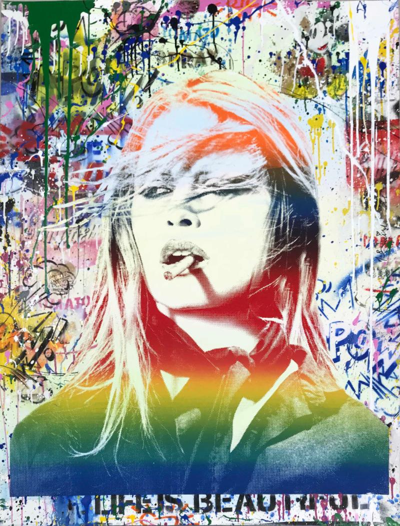 Mr Brainwash - Brigitte Bardot 2017